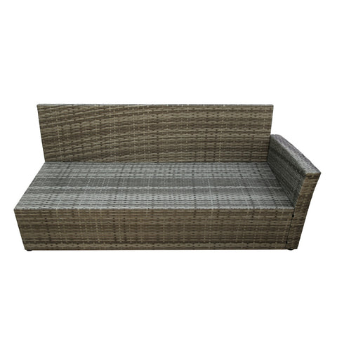 Pelias - Rattan Corner Sofa & Dining Set - 9 Seater