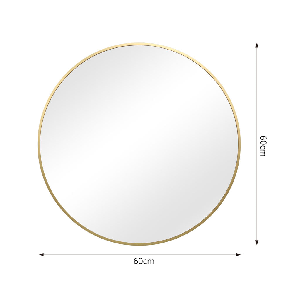 Pandora - Round Wall Mirror - 60x60 cm