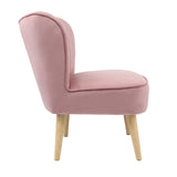 Shaun - Velvet Accent Chair - (Green, Grey, Teal, Pink)