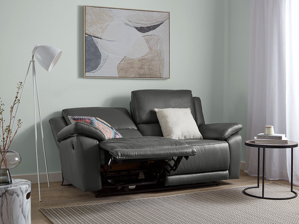 Scylla Recliner Sofa Set - Power Reclining Sofas in Leather