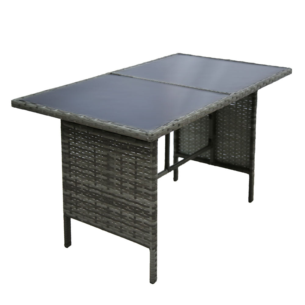 Thalia Corner Sofa Set - Polywood Top - Extra Moon Rug & Cushions