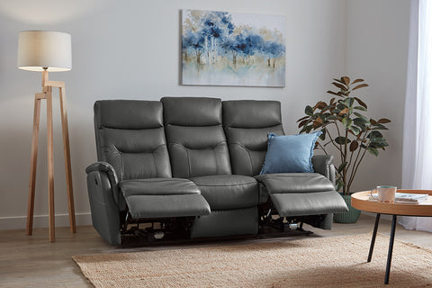 Medusa Recline Sofa Set - Power Reclining Sofas in Leather