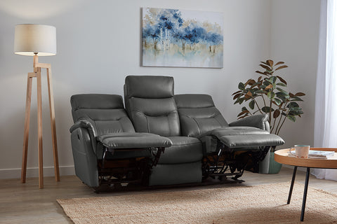 Medusa Recline Sofa Set - Power Reclining Sofas in Leather